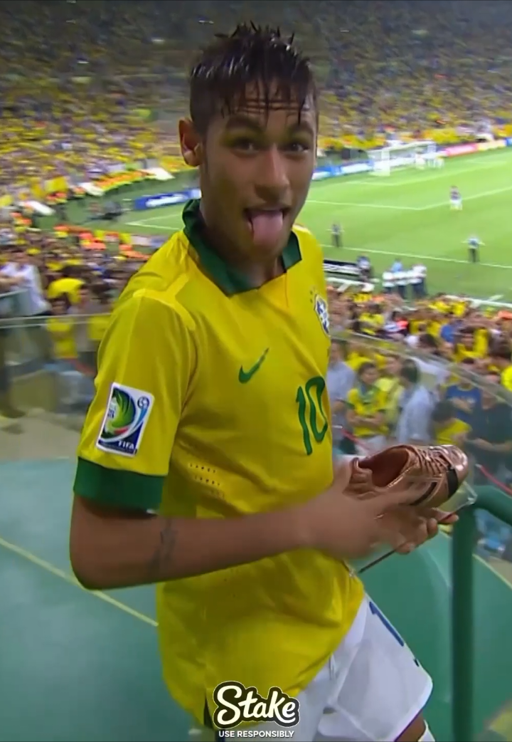 Prime Neymar vs Spain☠️🔥 | Clips in Bio! #neymar #brazil #spain #football 