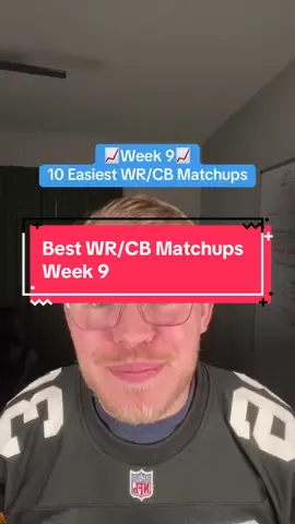 10 Best WR Matchups for week 9 of fantasy football #fantasyfootballadvice #fantasyfootballtips #fantasyfootball 