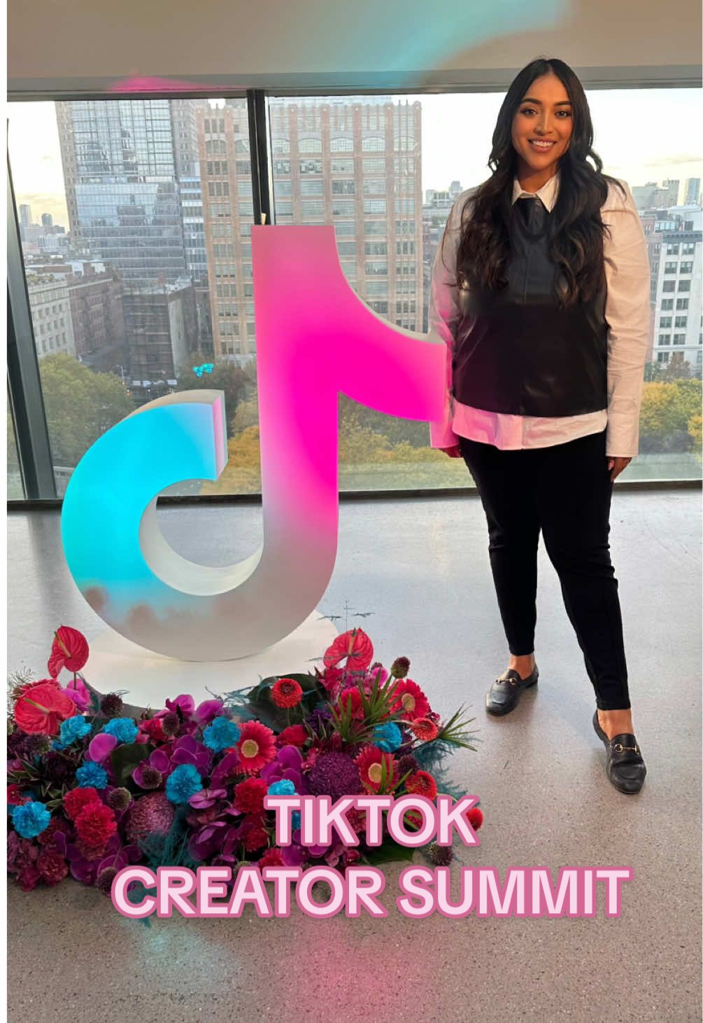 tysm @tiktok creators #tiktokcreatorssummit #Vlog #olandria 