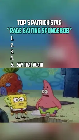 His Best Friend btw  #patrickstar #spongebob #spongebobsquarepants #fyp