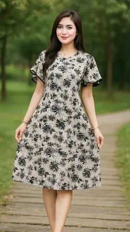 DRESS NINA Daster Wanita, Casual