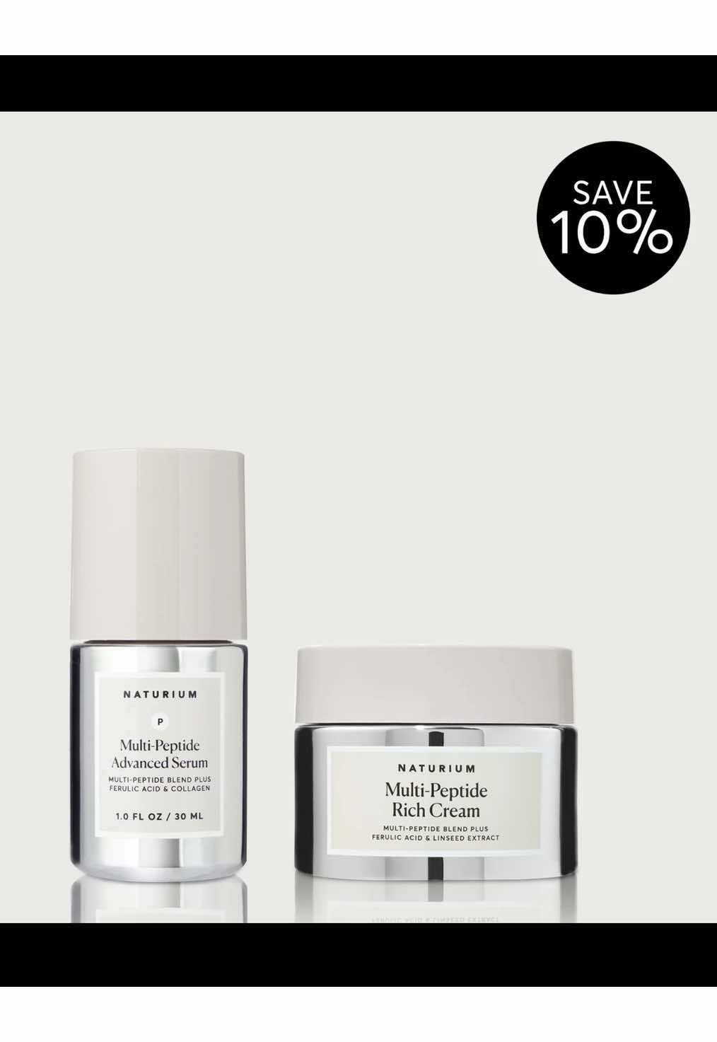 Meet the Naturium Ultimate Peptide Duo — your new daily skincare powerhouse. These two peptide formulas work together to help your skin feel smoother, look refreshed, and support a youthful, firm appearance. Hydrating, lightweight, and perfect for all skin types — a clean beauty essential that elevates your skincare routine. #PeptideDuo #SkincareRoutine #HydratingSerum #VeganSkincare 