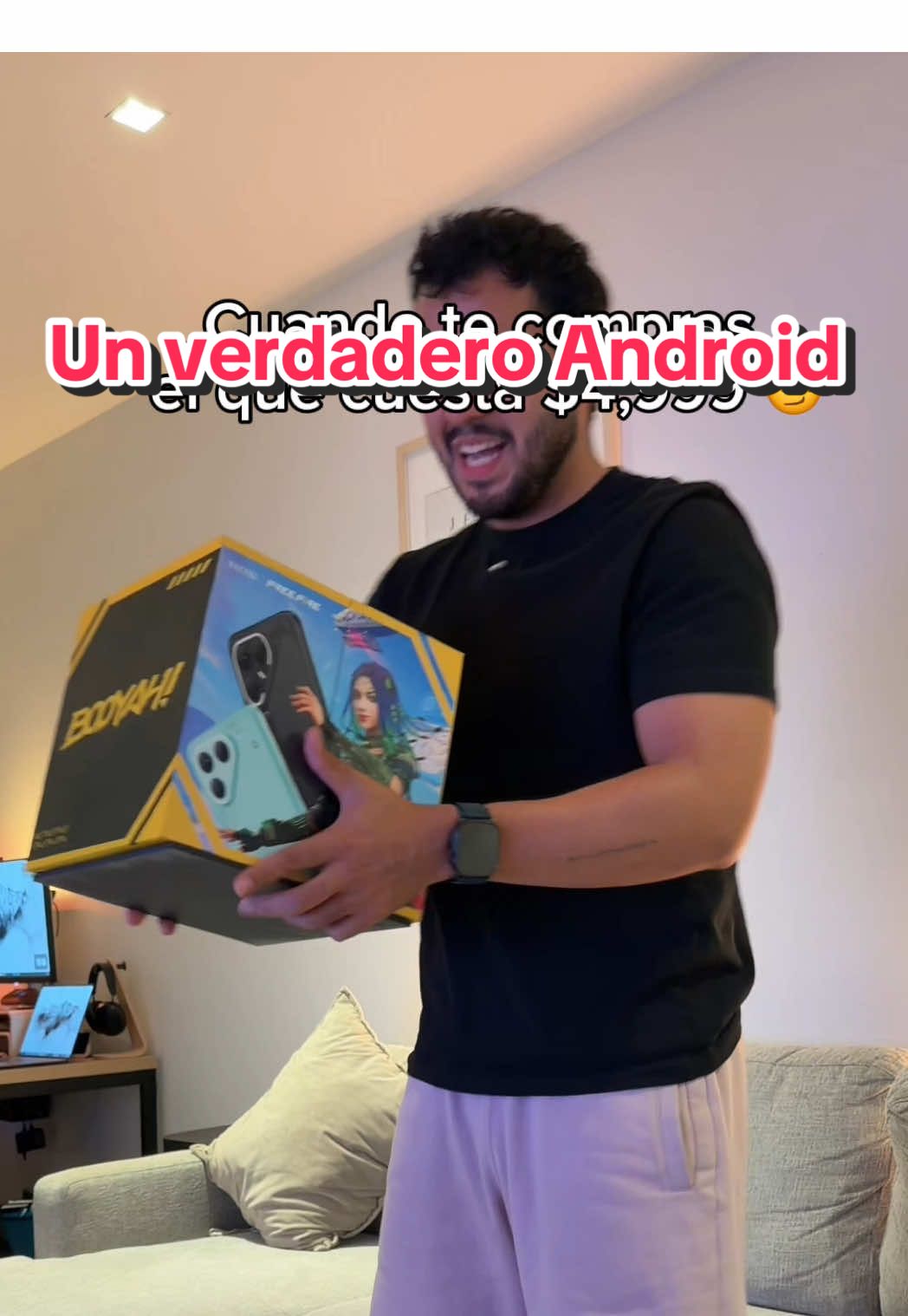 Los teléfonos caros vs un verdadero Android!  . . . @Tecno Mobile México  #TecnoPOVA7Pro5G #TECNOxFreeFire #TecnoMobileMexico #DiseñadoParaCracks