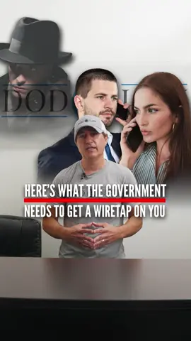 What does the government need to get a wire tap?#sandiego #wireless #wiretap 