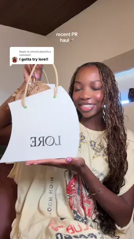 Replying to @chronicallytofu 🫶🏾 @LORE @Meji Meji #pr #haul #branding #marketing #creativedirector 