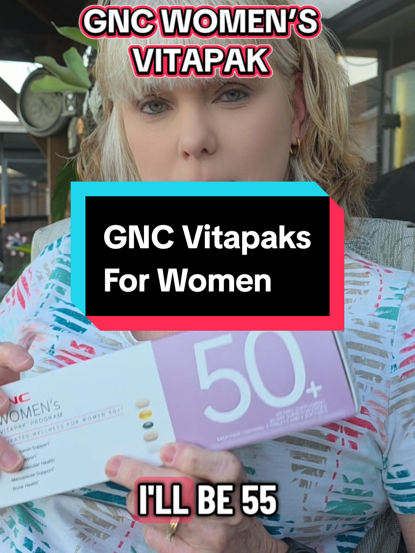 GNC's Women's Vitamins #gncvitaminsforwomen #gncvitapak 