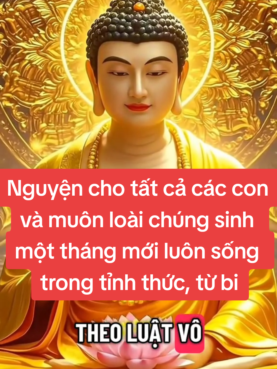 Nguyện cho tất cả các con và muôn loài chúng sinh một tháng mới luôn sống trong tỉnh thức, từ bi và tìm thấy sự an lạc đích thực từ chính nội tâm mình. Nam Mô Bổn Sư Thích Ca Mâu Ni Phật. #thantaiden #thantai #viathantai #maymantailoc🍀☘️ #thangmoianlanh 