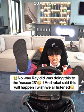 Should’ve listened to him ong #rayasianboy #nascar #2xrakai #fyp #viral 