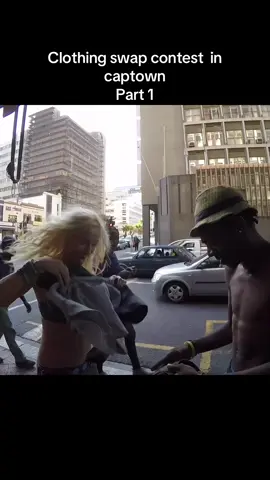 While in captown.  Simi-Streetstyle Ran into random people and tested their fun factor  #SimiStreetStyle #ClothingSwapChallenge #OutfitSwap #QuickChange #WhoDidItFaster ⸻ 👗 Fashion & Personality Boost ⸻ 🌍 Travel & Humor