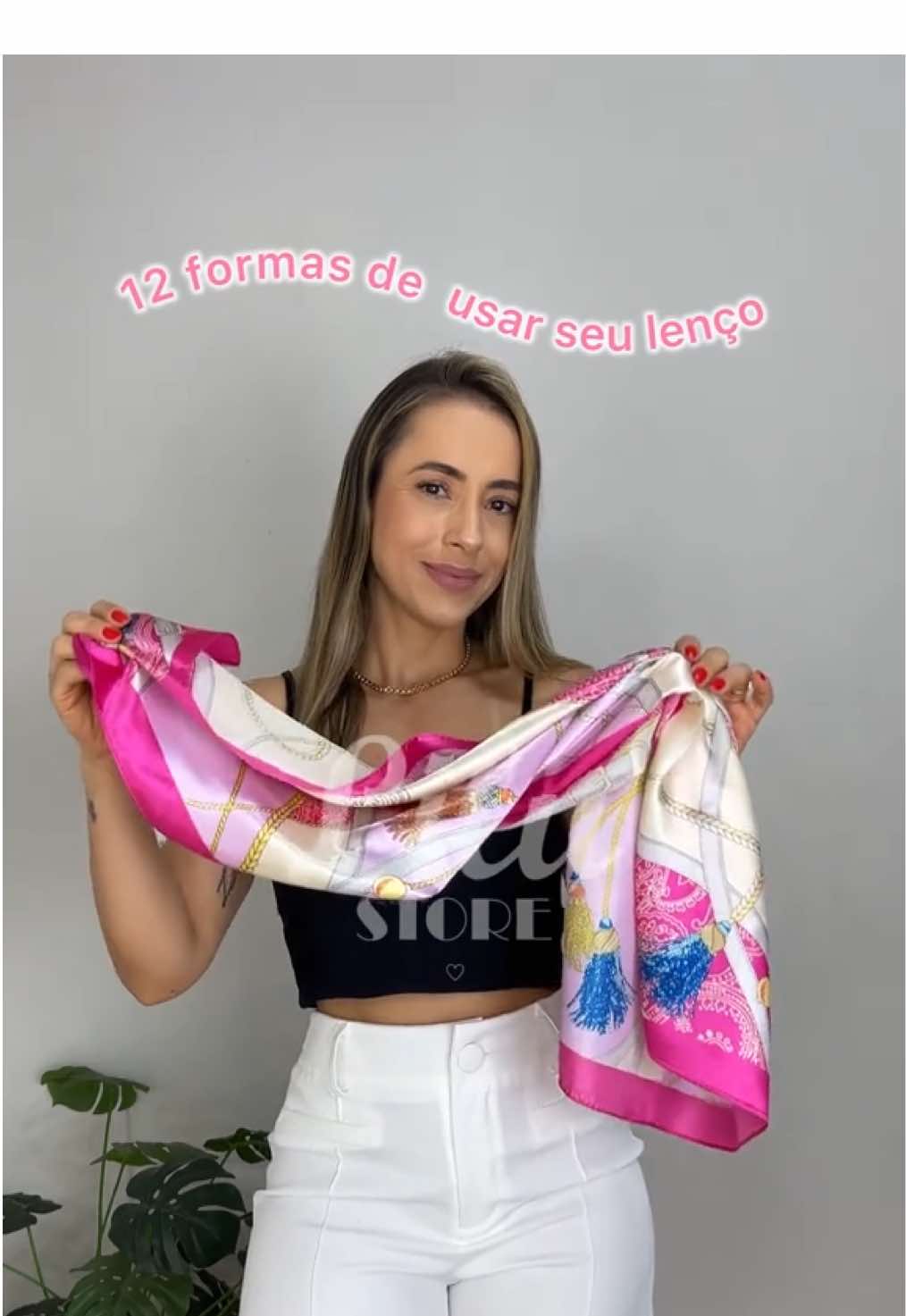 12 formas de usar seu lenço ✨ dicas valiosas pra você usar muito esse acessório que é tendência da estação! Ja salva e compartilha com as amigas pra elas arrasarem também !!  🏷️ R$ 29,90  _____________________________ 📲 Atendimento online: whatsApp (16) 99171-9111 💻 Compre pelo site: www.lilustorerp.com.br 📦 Enviamos pra todo Brasil  📍Loja física: Rua Bahia 740 Ipiranga - Ribeirão Preto/SP #lenço #dicademoda #truquedeestilo #modafeminina #lilustoremodafeminina 