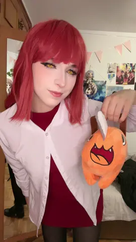 I invented the dance bcs i cant do hard stuff #makima #csm #chainsawmanrezearc #chainsawman #cosplay 