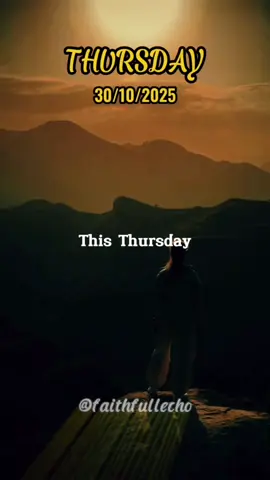 Good Morning God, today is Thursday October 30th, 2025. #Morningprayer #Goodmorning #Prayers #Amen #Jesus 