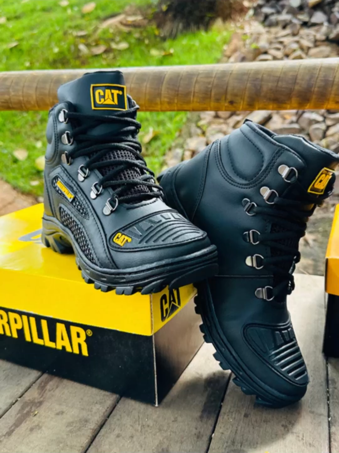 Bota ideal para trabalho e outros fins