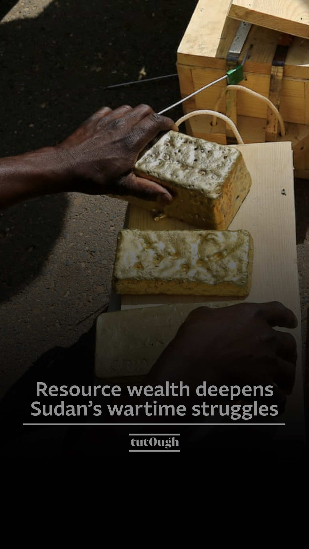 🇸🇩Sudan’s vast mineral and energy resources continue to fuel both its economy and its ongoing conflict.  Gold remains the backbone of the economy, accounting for around 70% of total exporrs. Most production comes from small-scale mining, which makes up 85% of output — officially 65 tonnes in 2024, though analysts believe real figures are significantly higher. 	•	Illegal gold trafficking, particularly involving the Rapid Support Forces (RSF), has intensified during the war. 	•	Beyond gold, Sudan holds major reserves of copper, uranium, iron ore, and rare earth minerals across the Nuba Mountains, Darfur, and the Red Sea Hills. 	•	Copper and uranium once underpinned potential deals with Russia and China, now uncertain due to instability. Meanwhile, the River Nile sustains agriculture and power generation, and oil pipelines from the south to Port Sudan remain a key strategic lifeline. ℹ️ @Al Jazeera English  📸 Sudanese Rapid Support Forces display gold bars seized from a plane that landed at Khartoum airport as part of an investigation into possible smuggling. Photograph-Mohamed Nureldin Abdallah..Reuters #WorldNews #NaturalResources #Sudan #War #Africa Catch more updates on https://tut0ugh.news