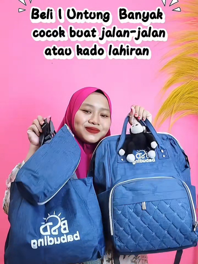 Tas bayi 3 in 1 , cocok buat jalan-jalan atau kado lahiran #hospitalbag #diaperbag #tasbayimurah #tasbayimultifungsi #tasbayi 