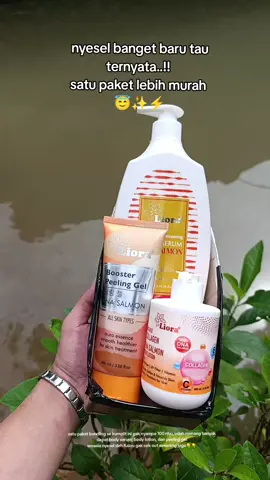 kulit kusam, kering dan belang semua bisa teratasi dengan paket bundling se kumplit ini #handbody #bodyserum #bodylotion #peelinggel #liora 