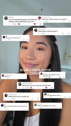 My current go-to blush + highlighter combo 💗✨ PRODUCTS USED:  @rhode skin Pocket Blush in Toasted Teddy @elfcosmetics Complexion Duo Brush @REFY Gloss Highlighter in Topaz  #rhodeblush #refybeauty #makeuptutorials #dewyskin #blushrecommendations 