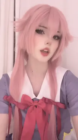 anybody else getting shivers 😳#yunogasai #mirainikki  #yunogasaicosplay #anime #animecosplay