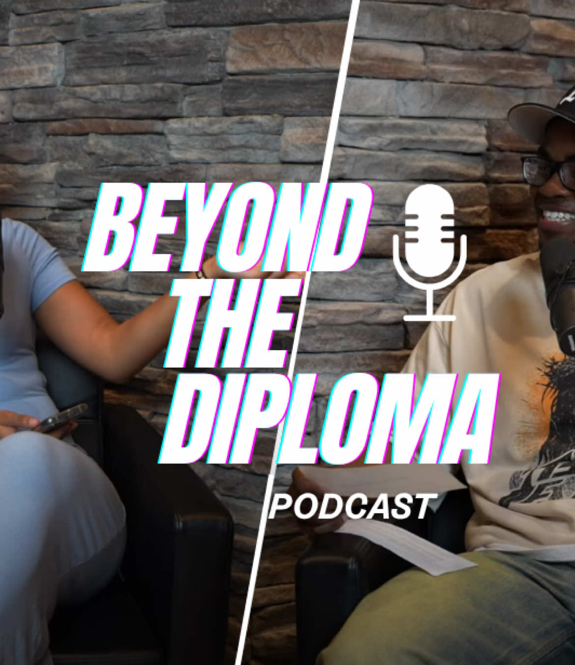Lord knows if I could sing I would never shut up I tried to keep up😂 it’s not fair @Josiah Russell !!!! Full Episode of Beyond The Diploma Season 2 Episode 1 out now🎓  Link in bio🎙️  #singer #yt #podcast #clt #fyp