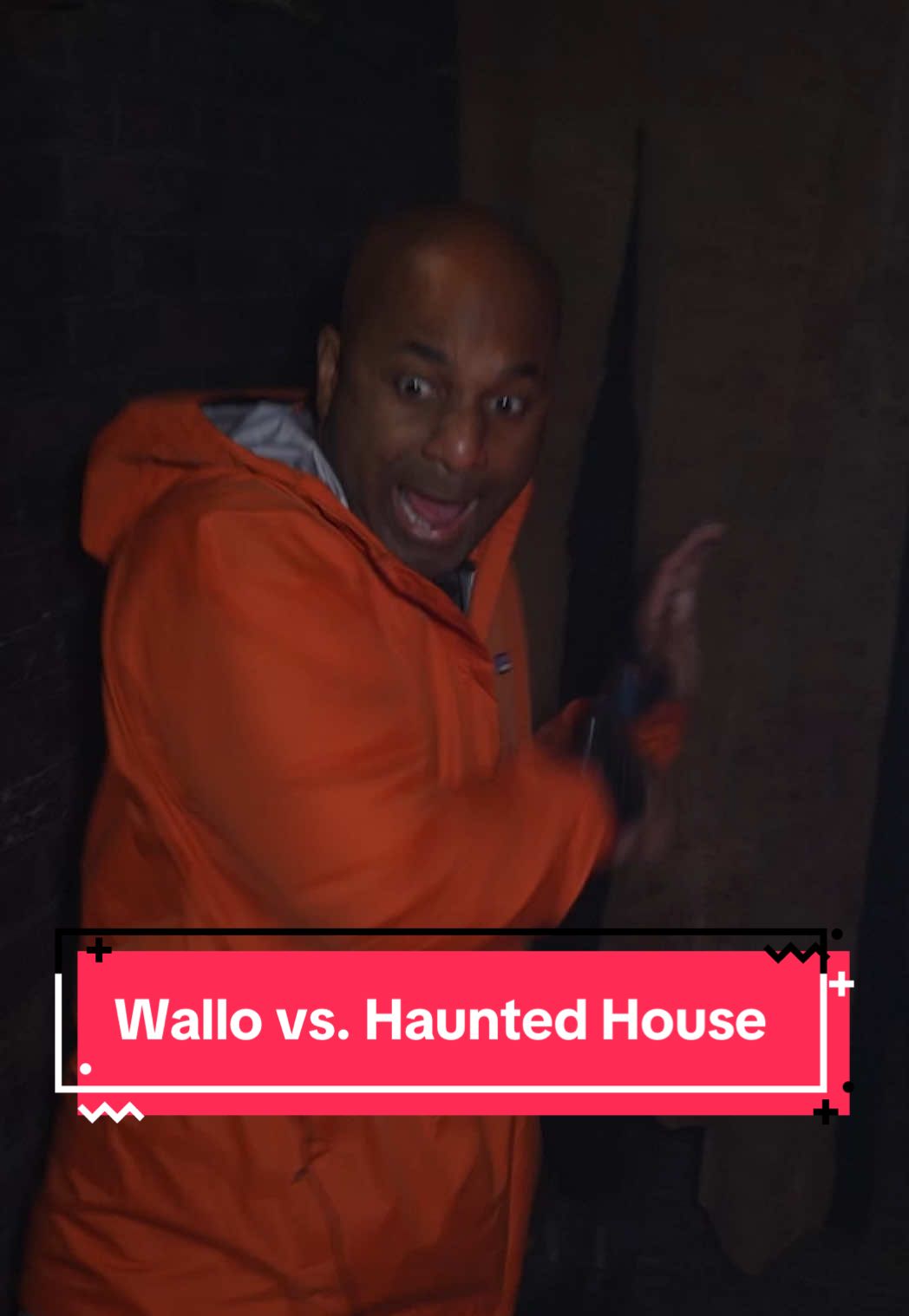 Wallo vs. A Haunted House tonight on Adventures 😂