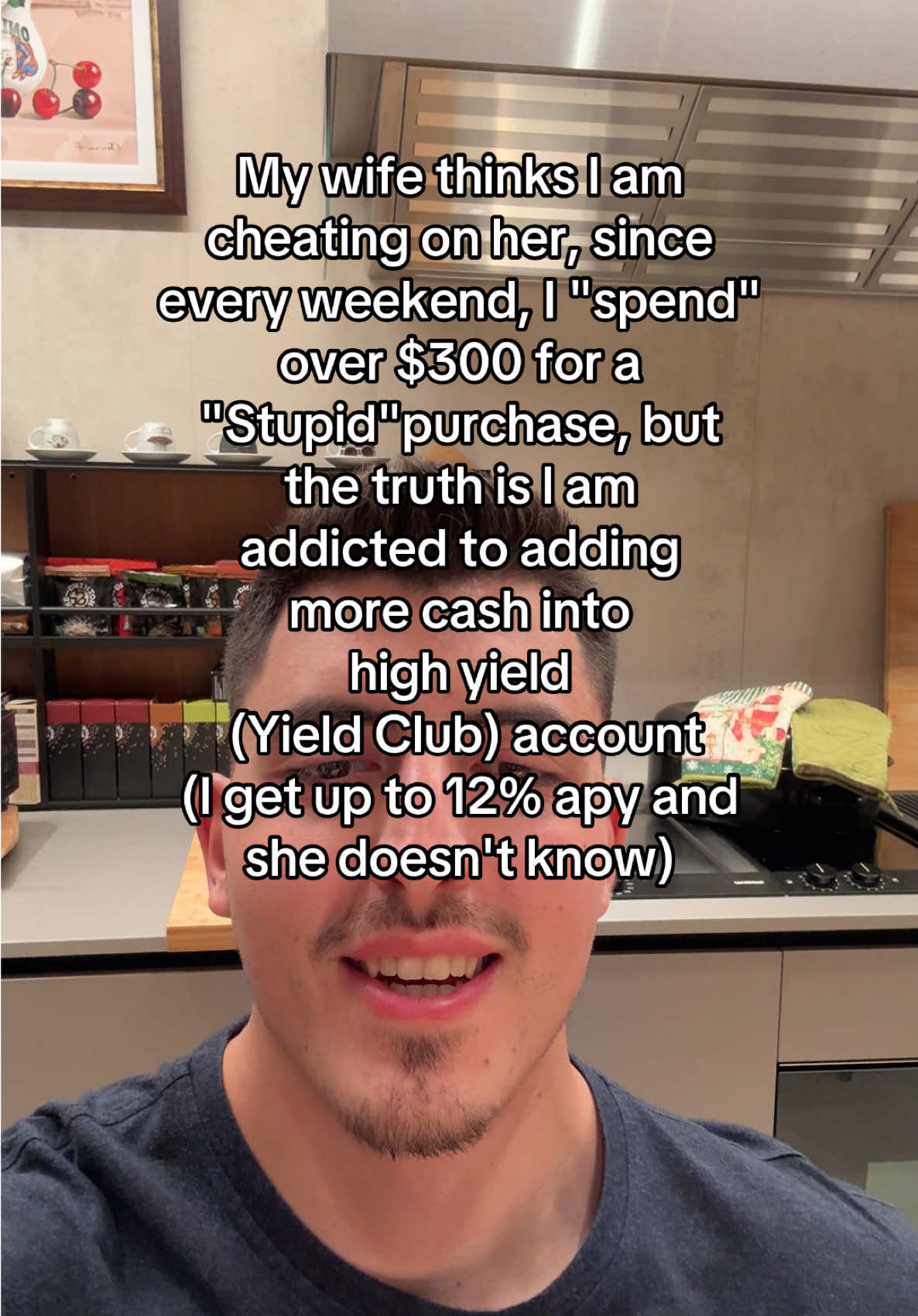 It’s always the market crash or pump, how about no market and just high yield?? Yield club makes it stupid easy to get 12%  #yieldclub #highyields #fire #crypto #savings 