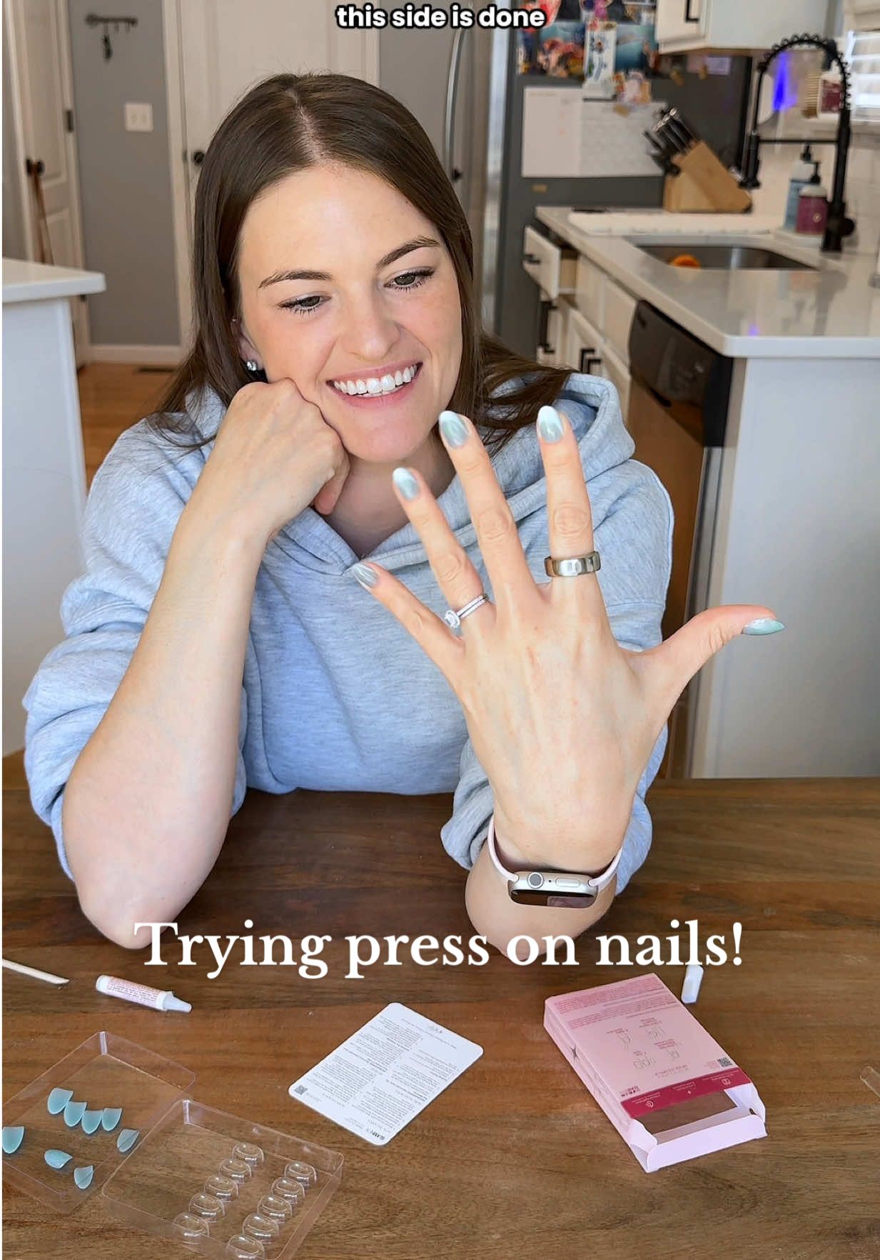 Let me know if you want to see how I do my gel nails at home 🫶🏻 Find all my supplies I use in my Amazon SF 🤗 #pressonnails #glamneticnails #nailtutorial #nailsathome #pressonnailstutorial  how to do press on nails at home beginners how to apply press on nails top rated press on nails in 2025 diy press on nails at home how to apply glamnetic nails how to put on glamnetic press on nails glamnetic nails honest review Nails at home  DIY press on nails at home 