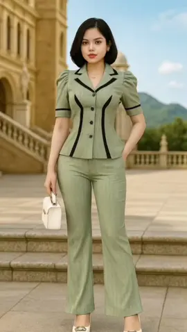 Bộ Thun tăm cao cấp quần ống loa##váythiếtkế #váydutiec #đầmthietkecaocap #xuhuongtiktok 