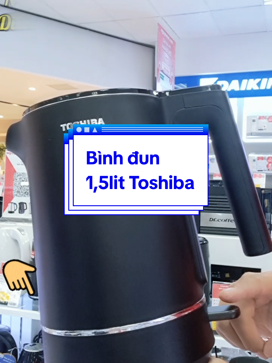 @Tony Xía Review @Tony Xía Review Bình đun siêu tốc Toshiba KT-15DS1NV #xuhuong #bình đun siêu tốc#tiktok #