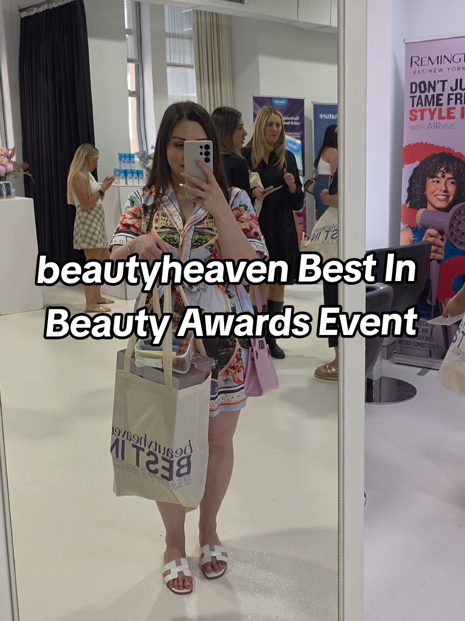 Huge thanks to @beautyheaven for an incredible day celebrating this year’s #BestInBeauty 💕 Don’t forget to vote for your favourites at beautyheaven.com.au 🏆 Which product would you grab first? 👀 #beautyheaven #beautyevent #australianbeauty #beautyinfluencer   @Anthony Lamanna @Maybelline NY @nudebynature @Dermal Therapy @JUSTICE Haircare @Clinique @Thanks To Nature @Remington Official @DUIT @Burt's Bees 