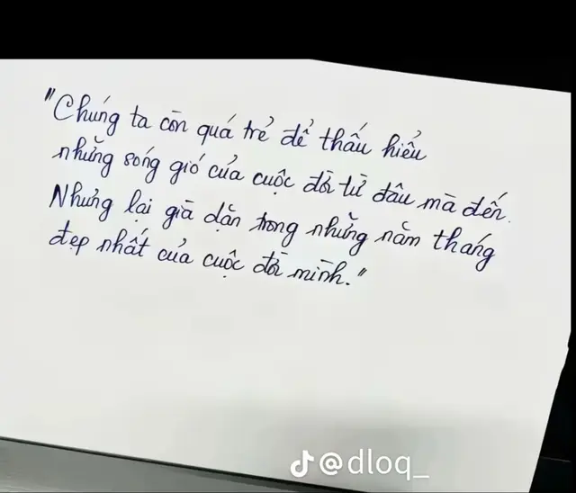 Trong cơn mưa tuổi trẻ, ta bỏ hết tất cả để chứng minh bản thân. Qua đoạn đường đó mới hiểu ra, khi ấy mình đã quá khờ dại và đánh mất đi quá nhiều…”