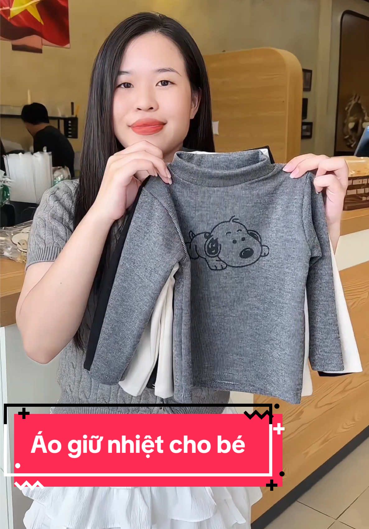 Áo giữ nhiệt len lông thỏ cho bé #aogiunhietchobe #aogiunhietlenlongthochobe #aogiunhiettreem #mevabe #xuhuong 