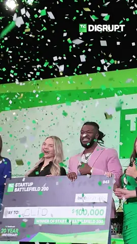 We have a winner! Congrats to Glīd on being the 2025 Startup Battlefield champion, for their innovative work to streamline the complexities of container transportation.   Their work’s embodied by the GliberM, a hybrid-electric vehicle with a hook to transport containers without needing forklifts, along with other hardware and software efforts to get goods where they need to go.