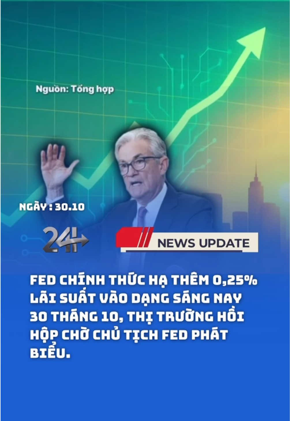 Cụ POWELL chốt hạ nói: 