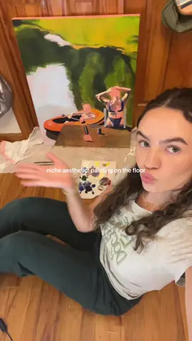 my canvas is too hefty for my easel