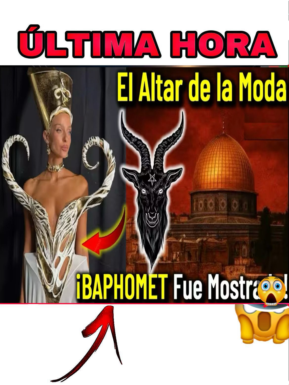 🚨😮 ALERTA  ISRAEL 🚨😮 Baphomet en Israel: ¿Moda o Culto? El OSCURO RITUAL del Desfile de Moda#ULTIMAHORA #celestialradiooficial #netanyahu #profeciasbiblicas #israel