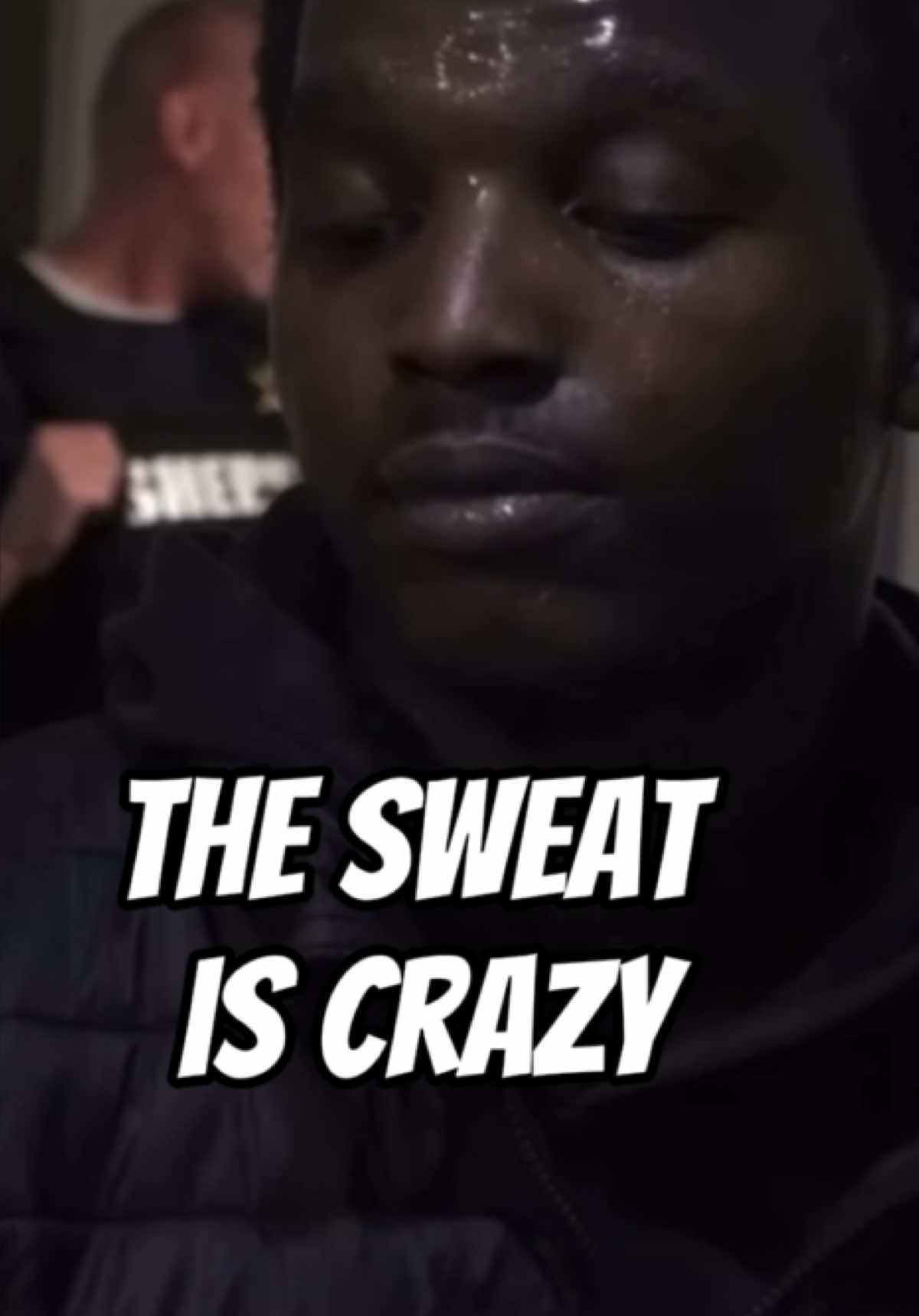 bro is so sweaty #funny #chrishansen #crimetok 