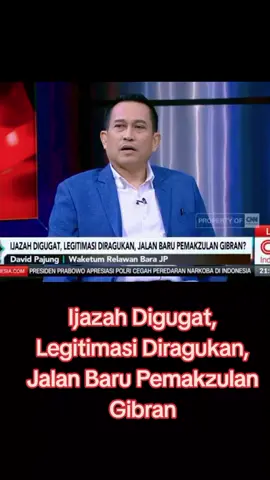 #Ijazah Digugat, Legitimasi Diragukan, Jalan Baru Pemakzulan Gibran