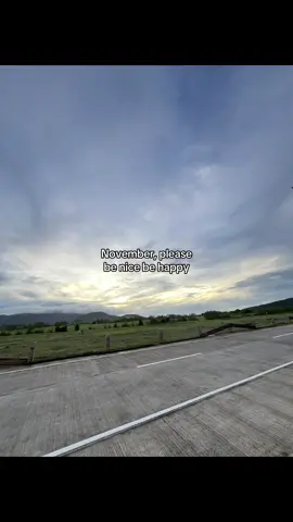 November, please be nice be happy