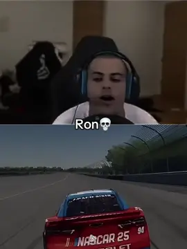 Ron got too much aura 😭🔥Is he the best streamer gamer on Twitch right now??😭💀 #yourrage #stableronaldo #aura #fyp #nascar 