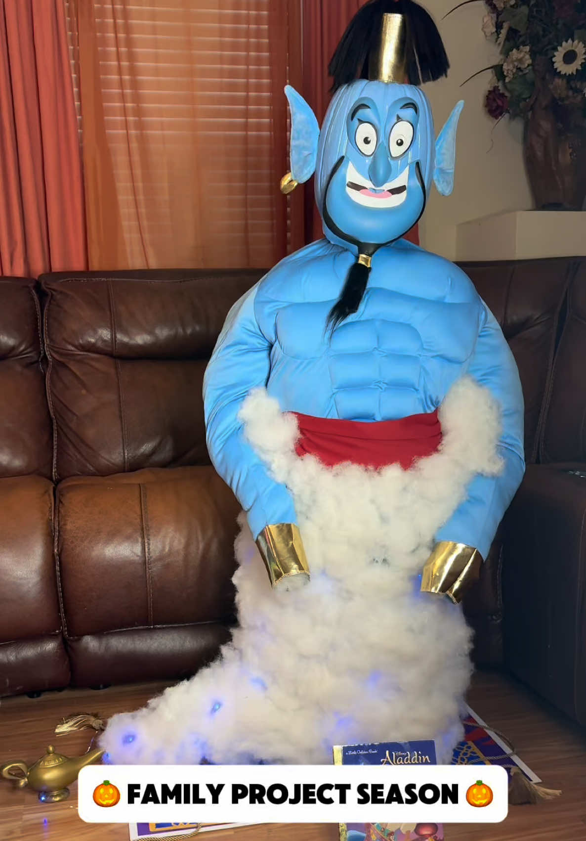 we take our pumpkin decorating very seriously around here 😅🎨 Family projects like these are truly the best memories! ❤️ #FamilyProjects #PumpkinSeason #HobbyLobbyprojects #orientaltrading #GenieVibes  