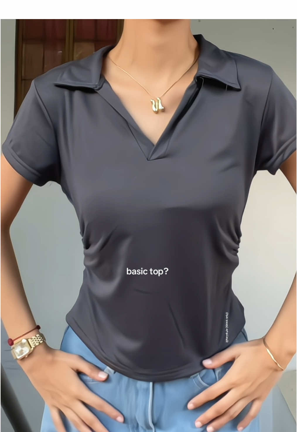 #polotop #basictop #topsforwomen #outfitideas #OOTD 