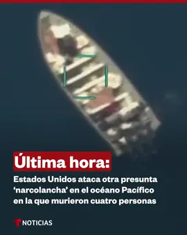El secretario de Defensa, Pete Hegseth, anunció en la noche de este miércoles, que las Fuerzas Armadas de Estados Unidos llevaron a cabo otro ataque contra una lancha en el océano Pacífico que supuestamente transportaba drogas. 