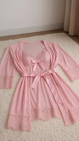 Kimono Dress 2in1 Piyama satin#fyp #viral #fashion #xyzabc 