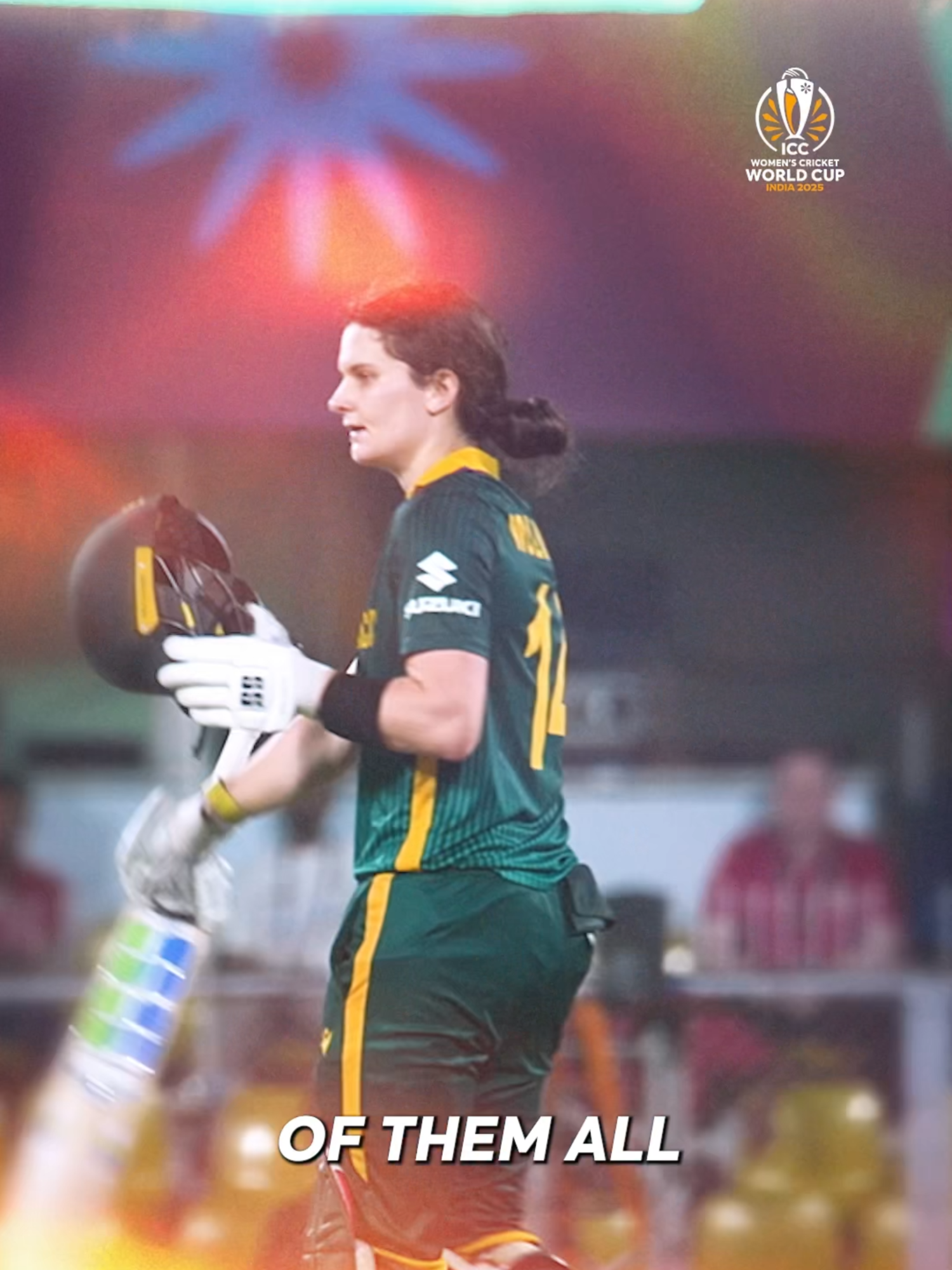 Laura Wolvaardt orchestrated a batting masterclass to deliver a Cricket World Cup display to remember 🎵 #CWC25 broadcast details in the link in our bio 🎵