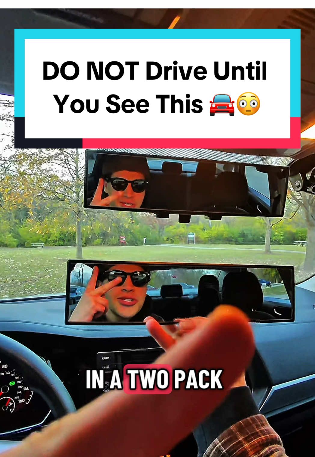 The way I’ve been driving blind this whole time is wild 🤯#tiktokshopcreatorpicks #tiktokshopfinds #povdrive #widemirror #tiktokshop 