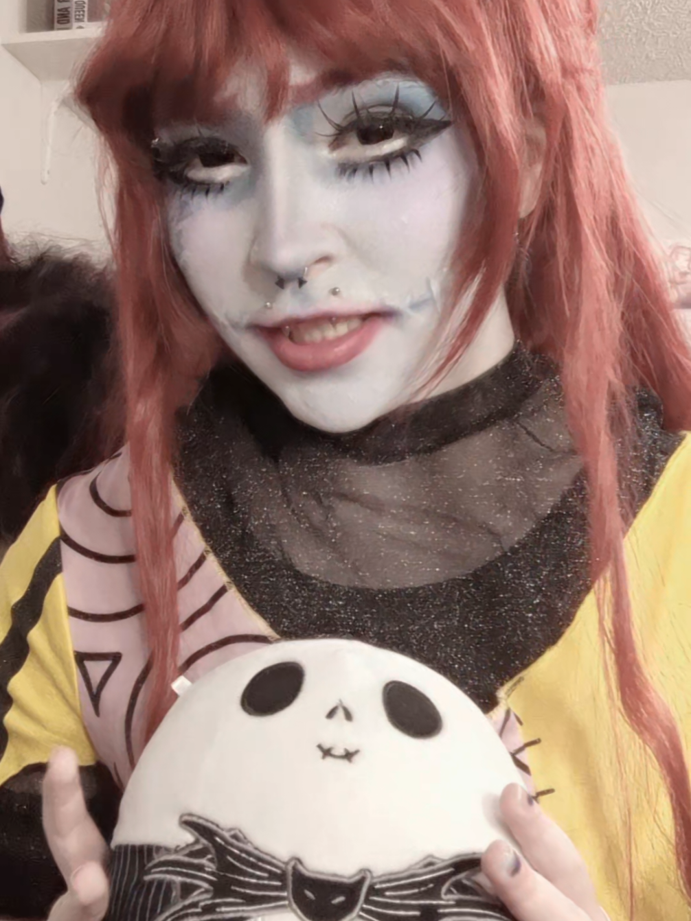 oh you knew I was using this cover don't play #sally #sallyskellington #halloween #nightmarebeforechristmas #fyp 