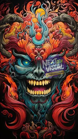 Ready Bahan ontran - ontran mu Kharakter Flaming Demon Prortrait 9:16 Siap FYP Harga DM Request DM #karnaval #karnavalsoundsystem #videotron #animasi #animasivideo 