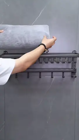 Giá Treo Khăn Để Đồ Phòng Tắm Dán Tường Gấp Gọn Chất Liệu Nhôm Anod Cao Cấp ,Kèm Keo Dán Chuyên Dụng ,Tiết Kiệm Ko Gian ,Siêu Bền Bỉ#dogiadungtienich #hot #thinhhanh #lenxuhuong #thinhhanhxuhuong #xuhuong #hottrend #thinhhanhtiktok #hottrendtiktok #xuhuongtiktok 