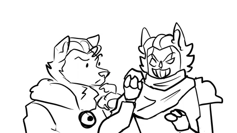 Coso todo estúpido que hice de los divorciados furrificados #jaycegiopara #jaycelol #viktorlol #viktormachineherald #vikjayce 