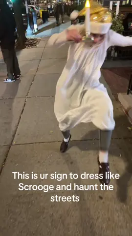 The ghost of christmas past takes on Newbury St #fyp